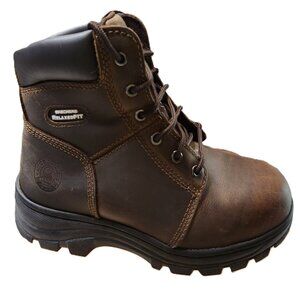 Skechers Workshire Peril Steel Toe Boots – Women's Size 10, Brown